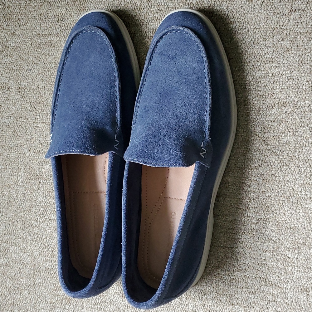 Mens New Republic Riviera Suede Loafer